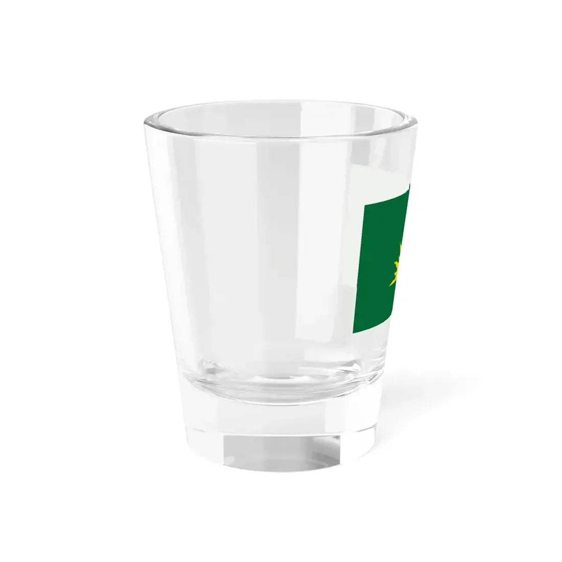 Green Sunburst Flag (Ireland) Shot Glass 1.5oz - Go Mug Yourself