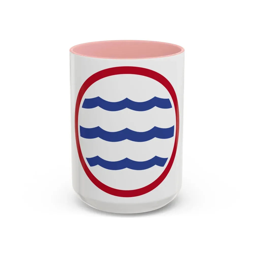 Greenland Base Command (U.S. Army) Accent Coffee Mug 15oz Pink - Go Mug Yourself