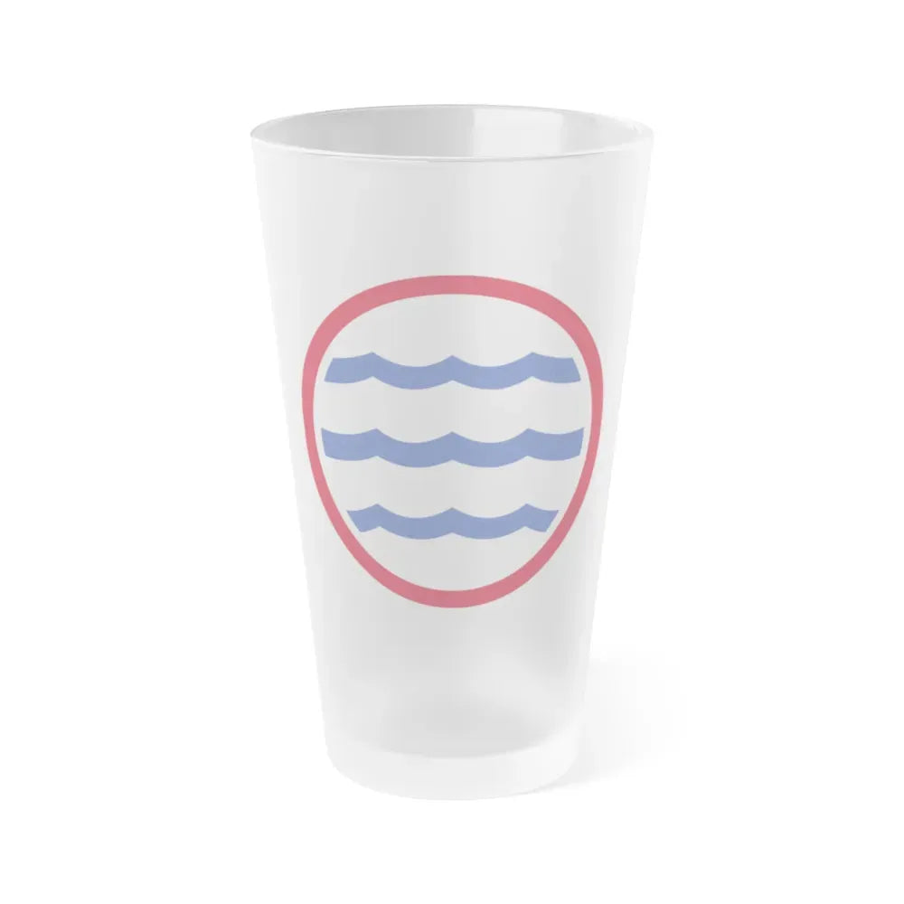 Greenland Base Command (U.S. Army) Frosted Pint Glass 16oz Default Title - Go Mug Yourself