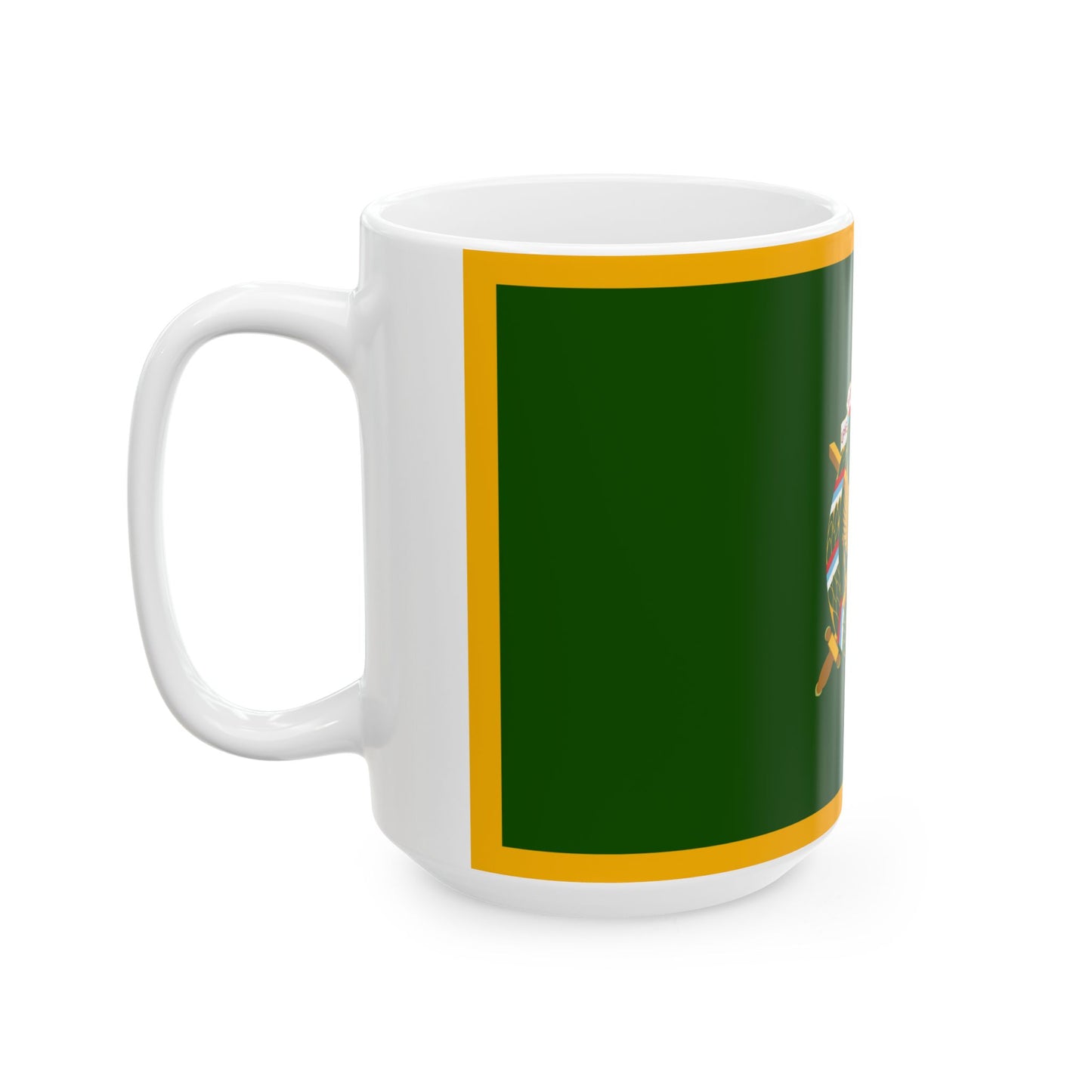 Greens of Montenegro flag (Montenegro) White Coffee Mug-Go Mug Yourself