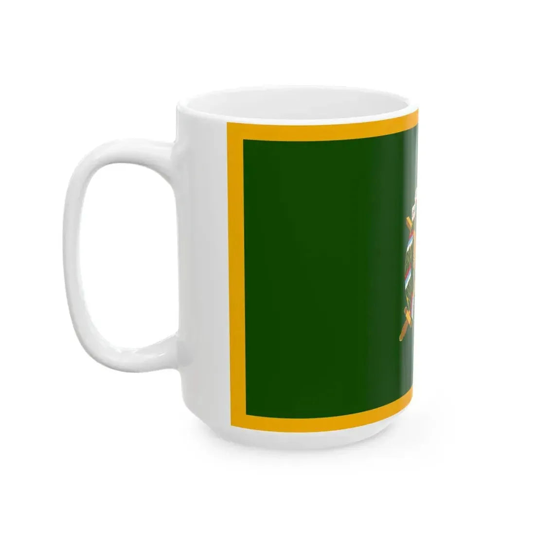 Greens of Montenegro flag (Montenegro) White Coffee Mug - Go Mug Yourself