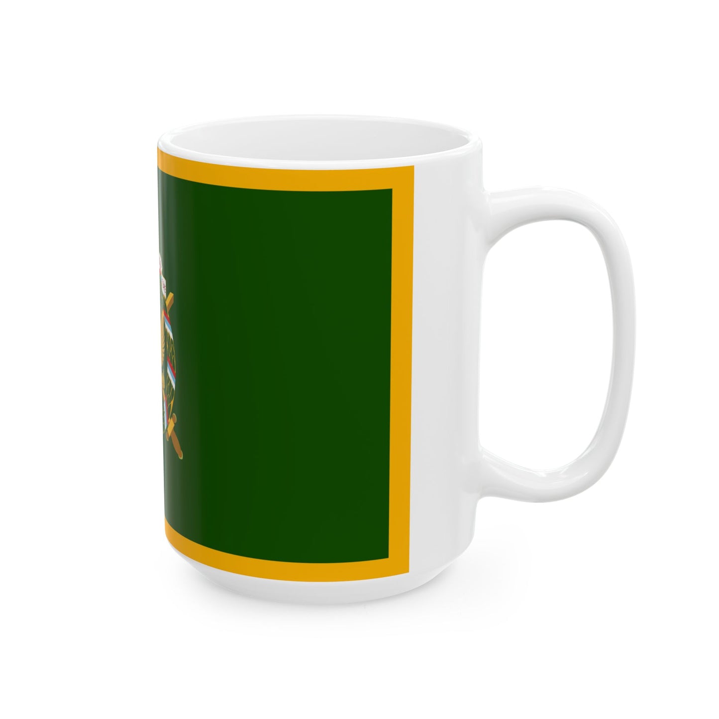 Greens of Montenegro flag (Montenegro) White Coffee Mug-Go Mug Yourself