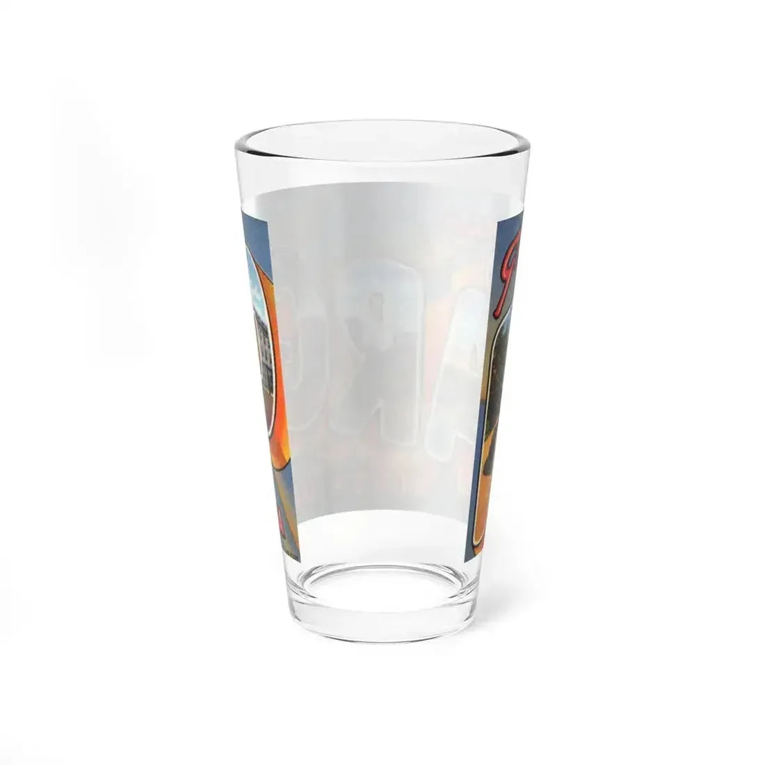 Greeting card from Fargo North Dakota (Greeting Postcards) Pint Glass 16oz - Go Mug Yourself