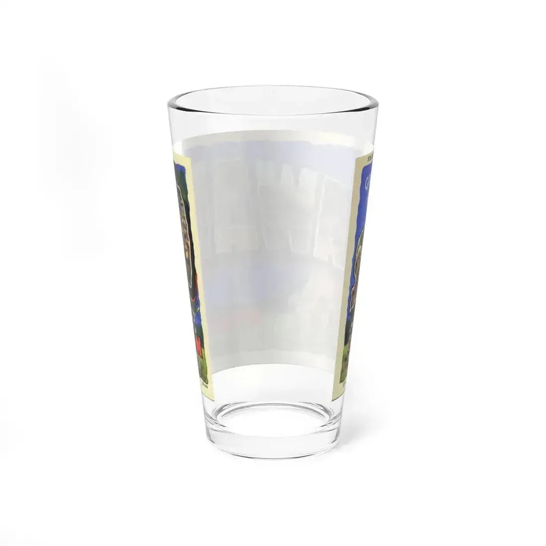 Greeting card from Shawano Wisconsin (Greeting Postcards) Pint Glass 16oz - Go Mug Yourself