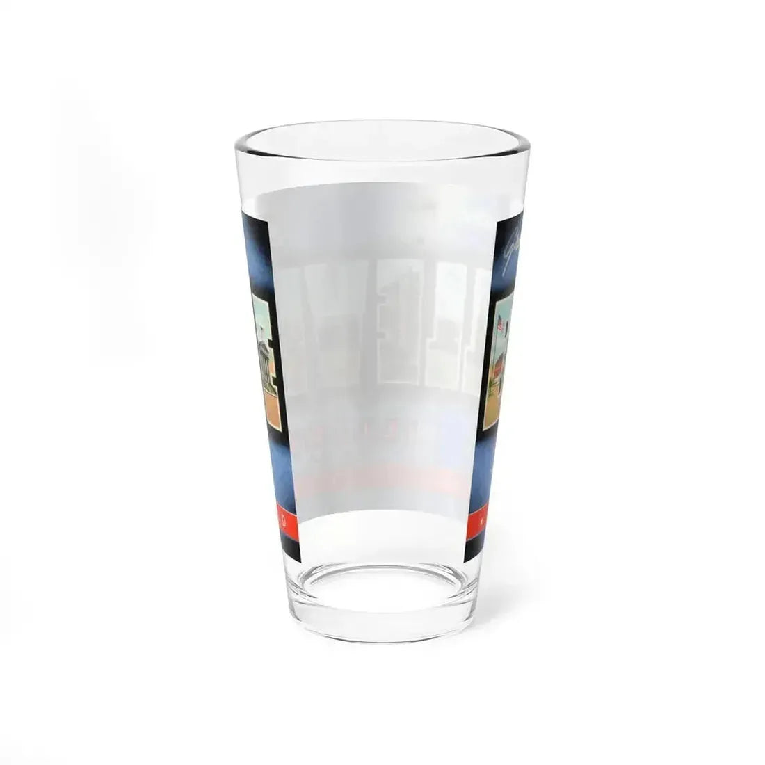 Greetings from Belleville Illinois home of Scott Field (Greeting Postcards) Pint Glass 16oz - Go Mug Yourself