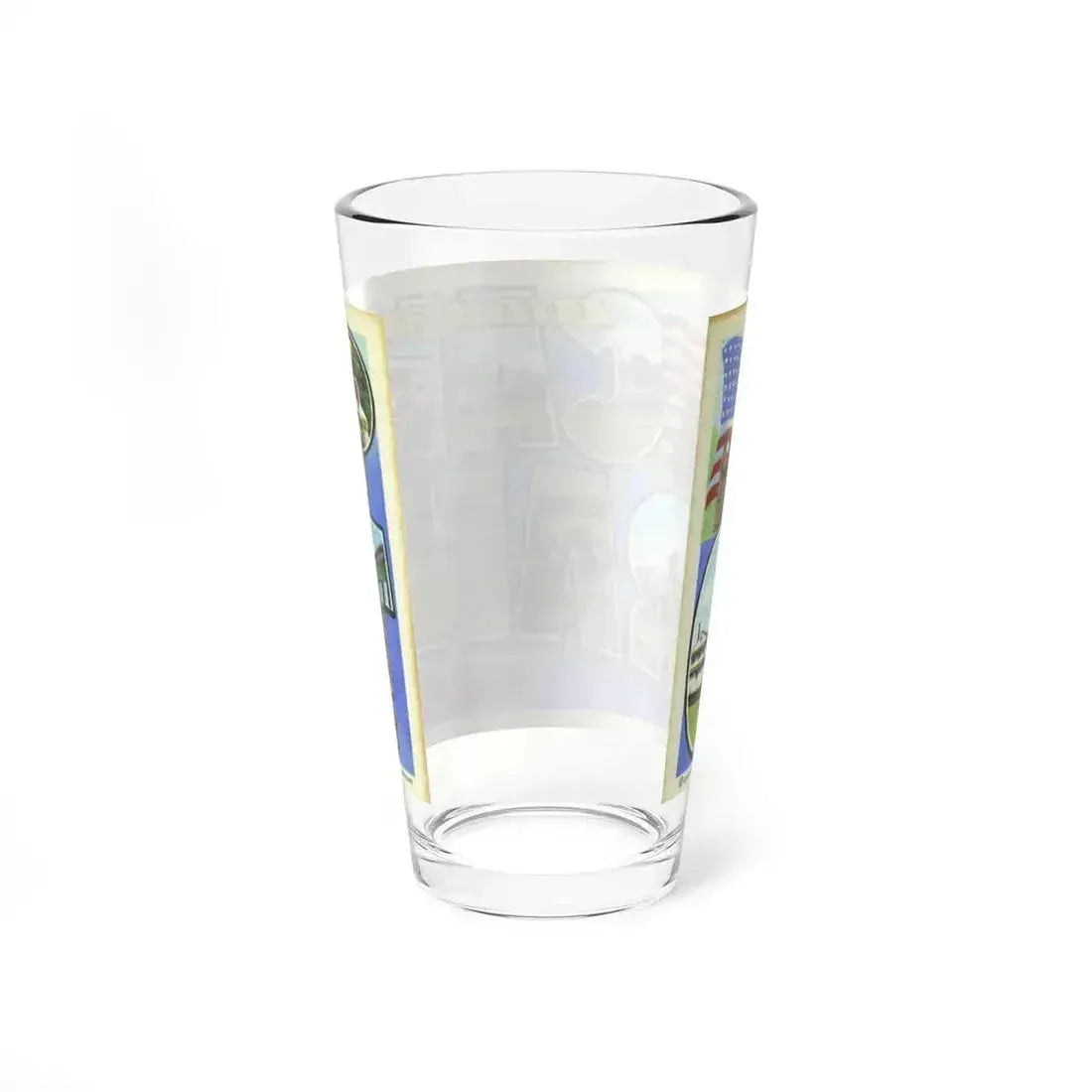 Greetings from Camp Grant Illinois (Greeting Postcards) Pint Glass 16oz - Go Mug Yourself