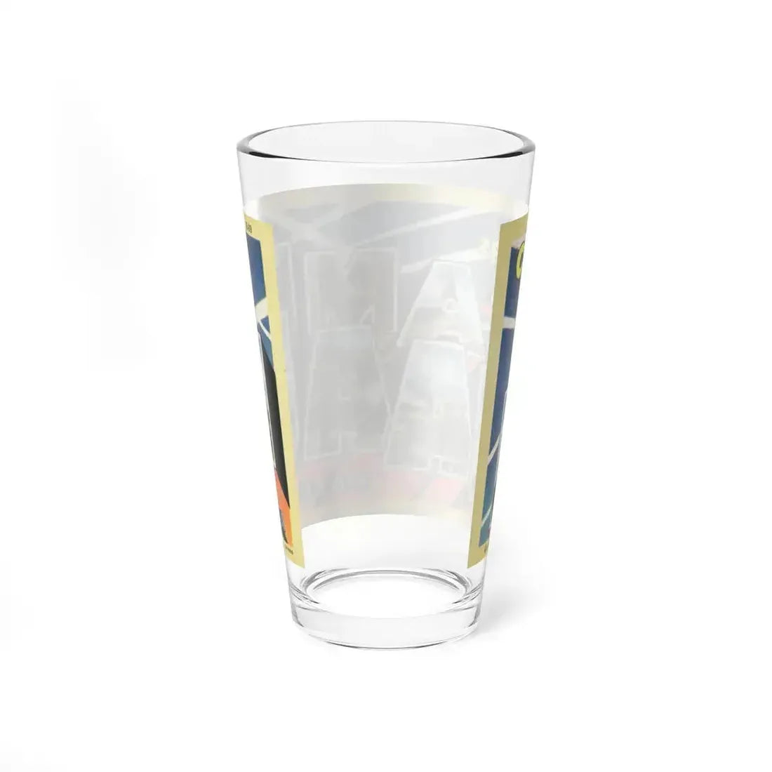 Greetings from Camp Haan California (Greeting Postcards) Pint Glass 16oz - Go Mug Yourself