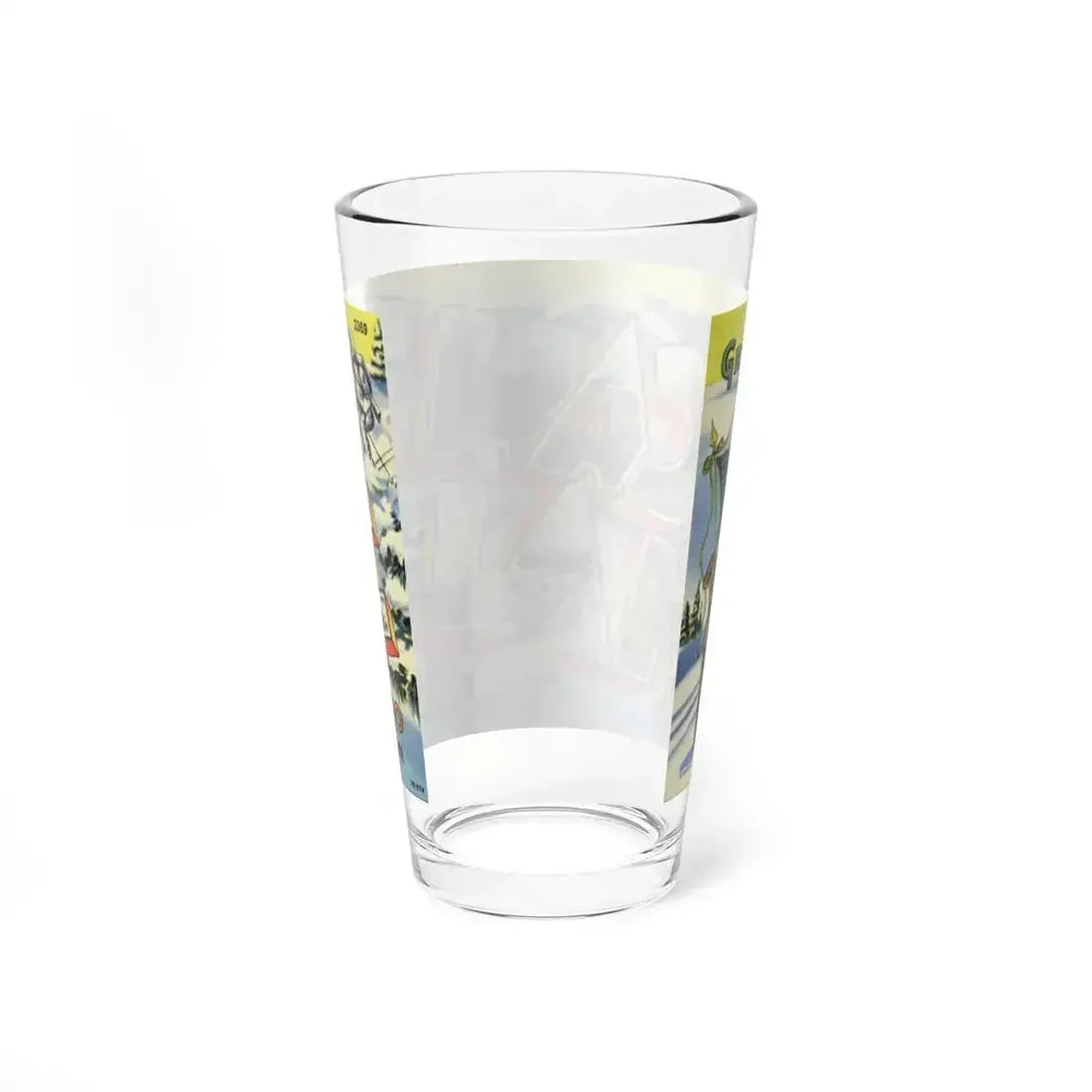 Greetings from Camp Hale Colorado (Greeting Postcards) Pint Glass 16oz - Go Mug Yourself