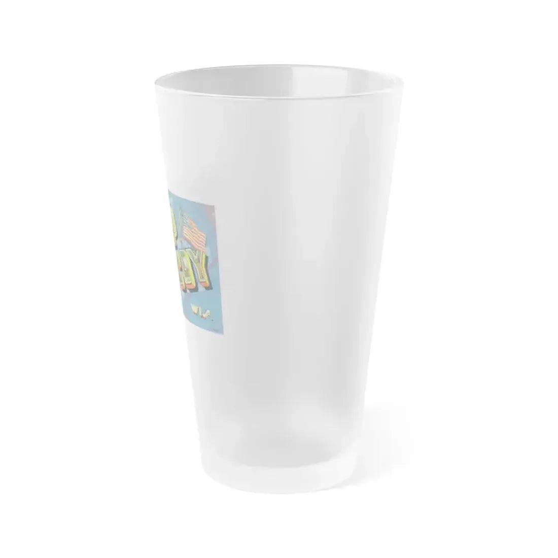 Greetings from Camp Mc Coy Wis (Greeting Postcards) Frosted Pint Glass 16oz - Go Mug Yourself