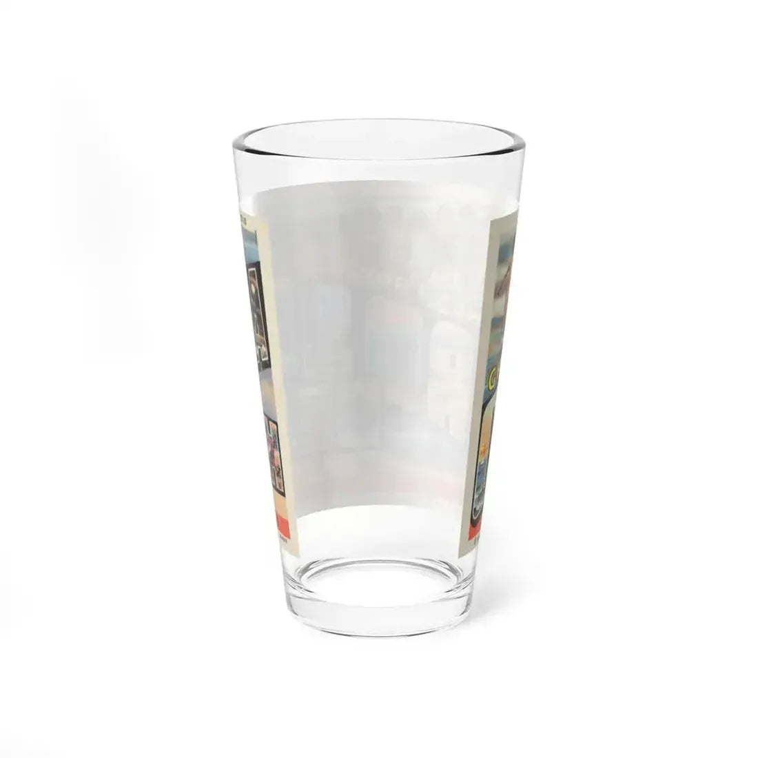Greetings from Carolina Beach NC (Greeting Postcards) Pint Glass 16oz - Go Mug Yourself