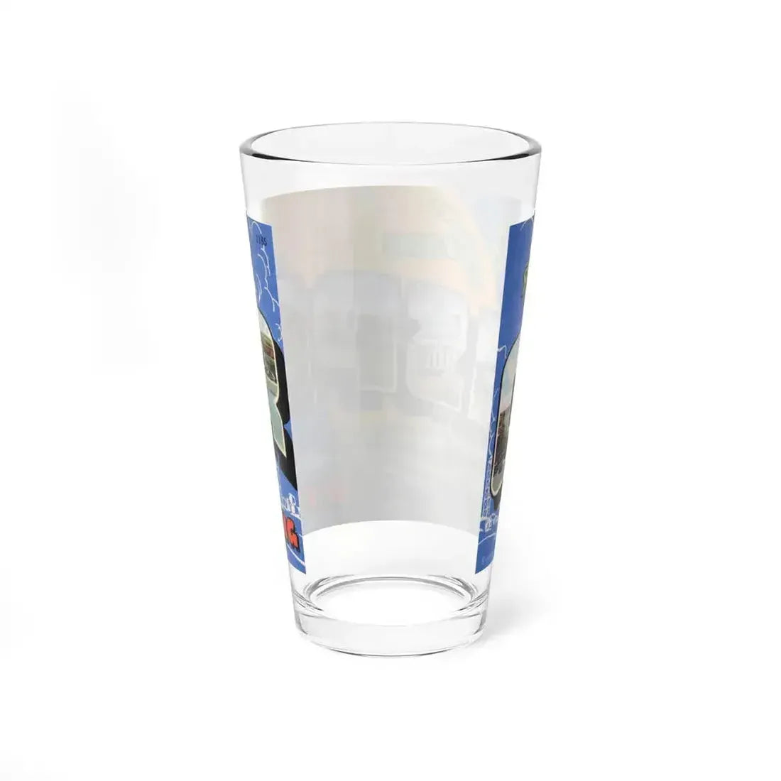 Greetings from Casper Wyoming (Greeting Postcards) Pint Glass 16oz - Go Mug Yourself