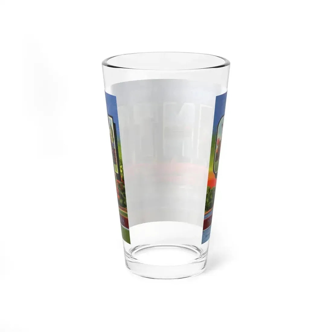Greetings from Clinton (Greeting Postcards) Pint Glass 16oz - Go Mug Yourself