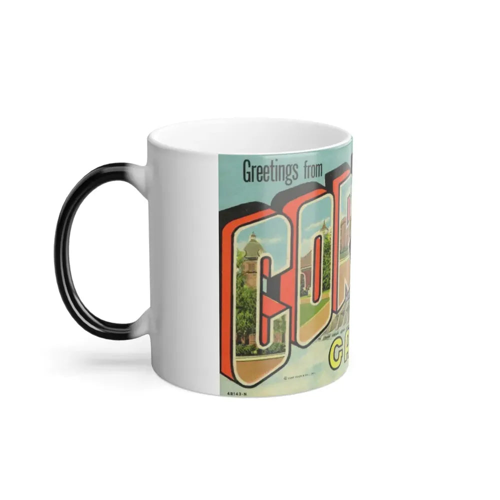 Greetings from Cordele GA (Greeting Postcards) Color Changing Mug 11oz - Go Mug Yourself