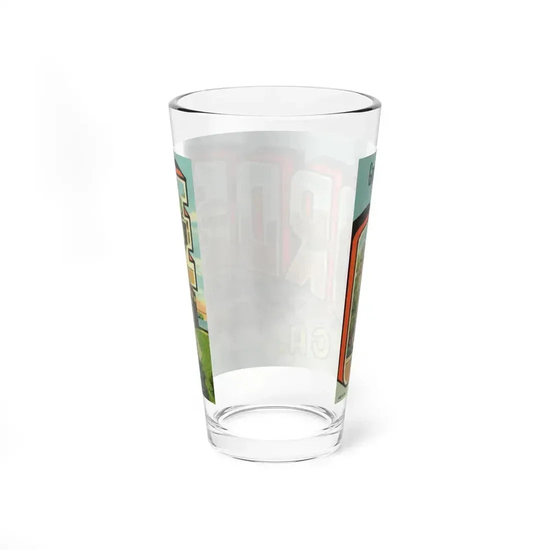 Greetings from Cordele GA (Greeting Postcards) Pint Glass 16oz - Go Mug Yourself