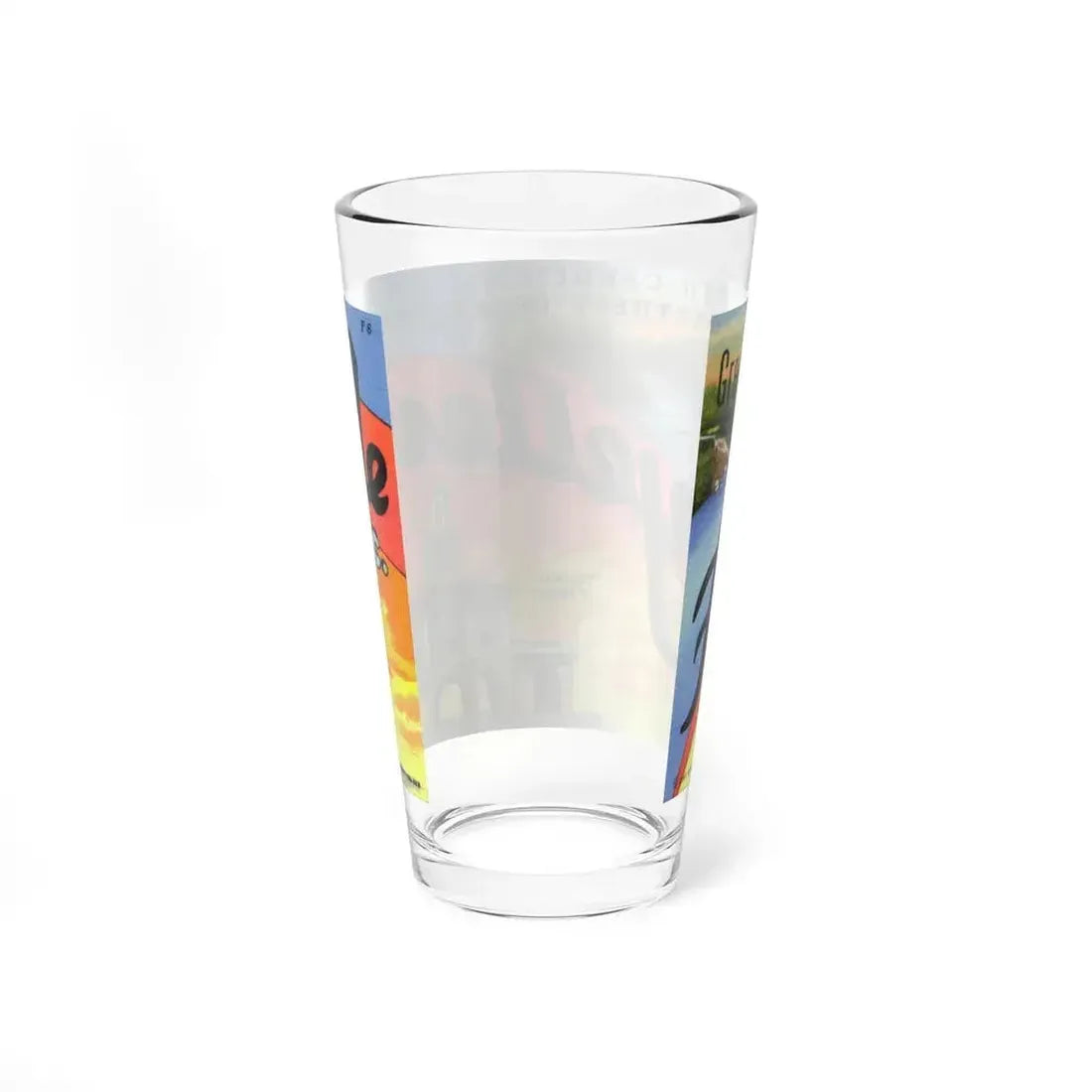 Greetings from Fayetteville N C (Greeting Postcards) Pint Glass 16oz - Go Mug Yourself