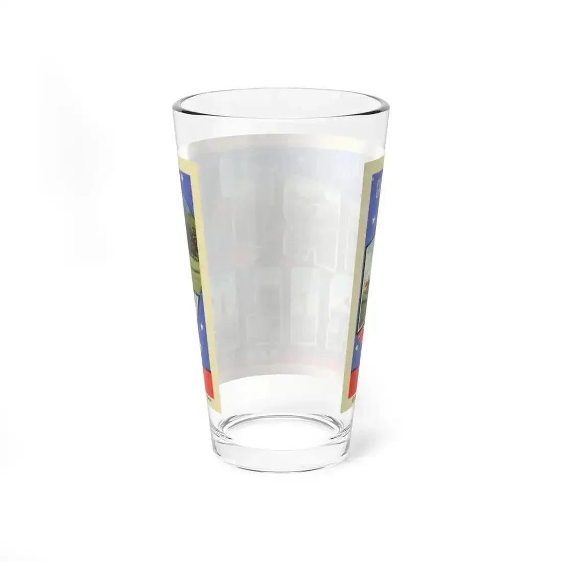 Greetings from Fort Riley Kansas (Greeting Postcards) Pint Glass 16oz - Go Mug Yourself