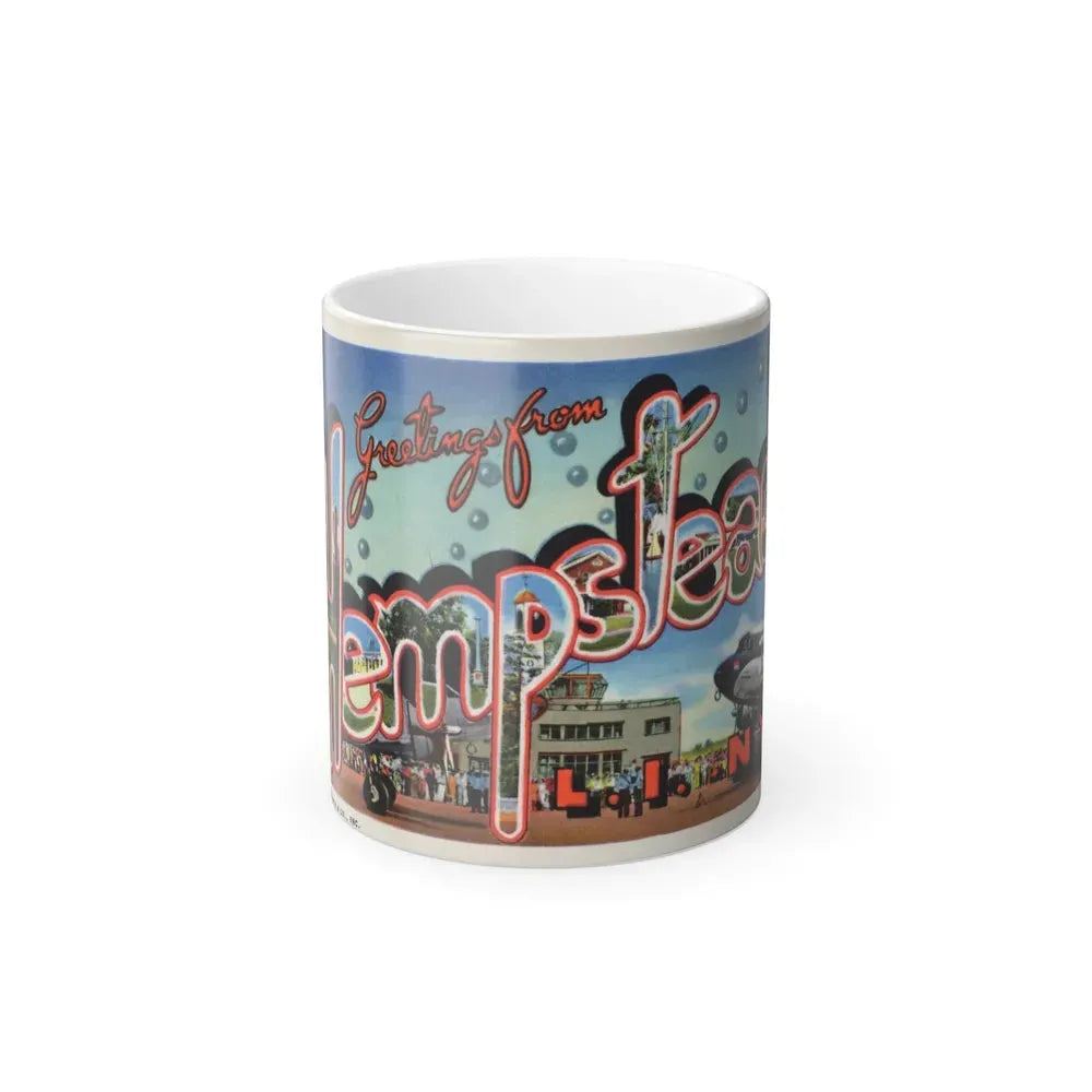 Greetings from Hempstead (Greeting Postcards) Color Changing Mug 11oz Default Title 11oz - Go Mug Yourself