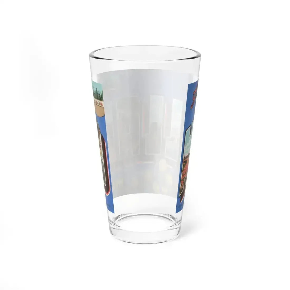 Greetings from Holland Mich (Greeting Postcards) Pint Glass 16oz - Go Mug Yourself