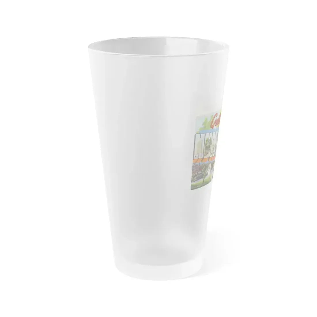 Greetings from Huntsville Ala (Greeting Postcards) Frosted Pint Glass 16oz - Go Mug Yourself