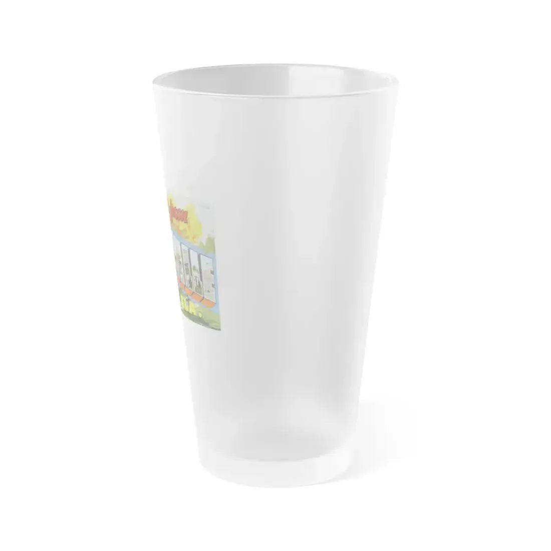 Greetings from Huntsville Ala (Greeting Postcards) Frosted Pint Glass 16oz - Go Mug Yourself