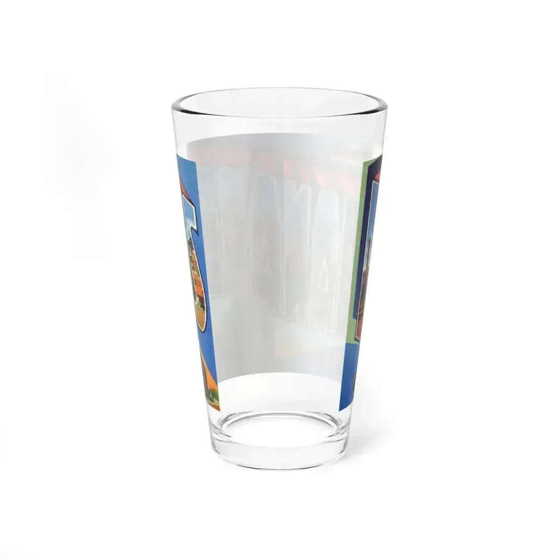 Greetings From Indianapolis (Greeting Postcards) Pint Glass 16oz - Go Mug Yourself
