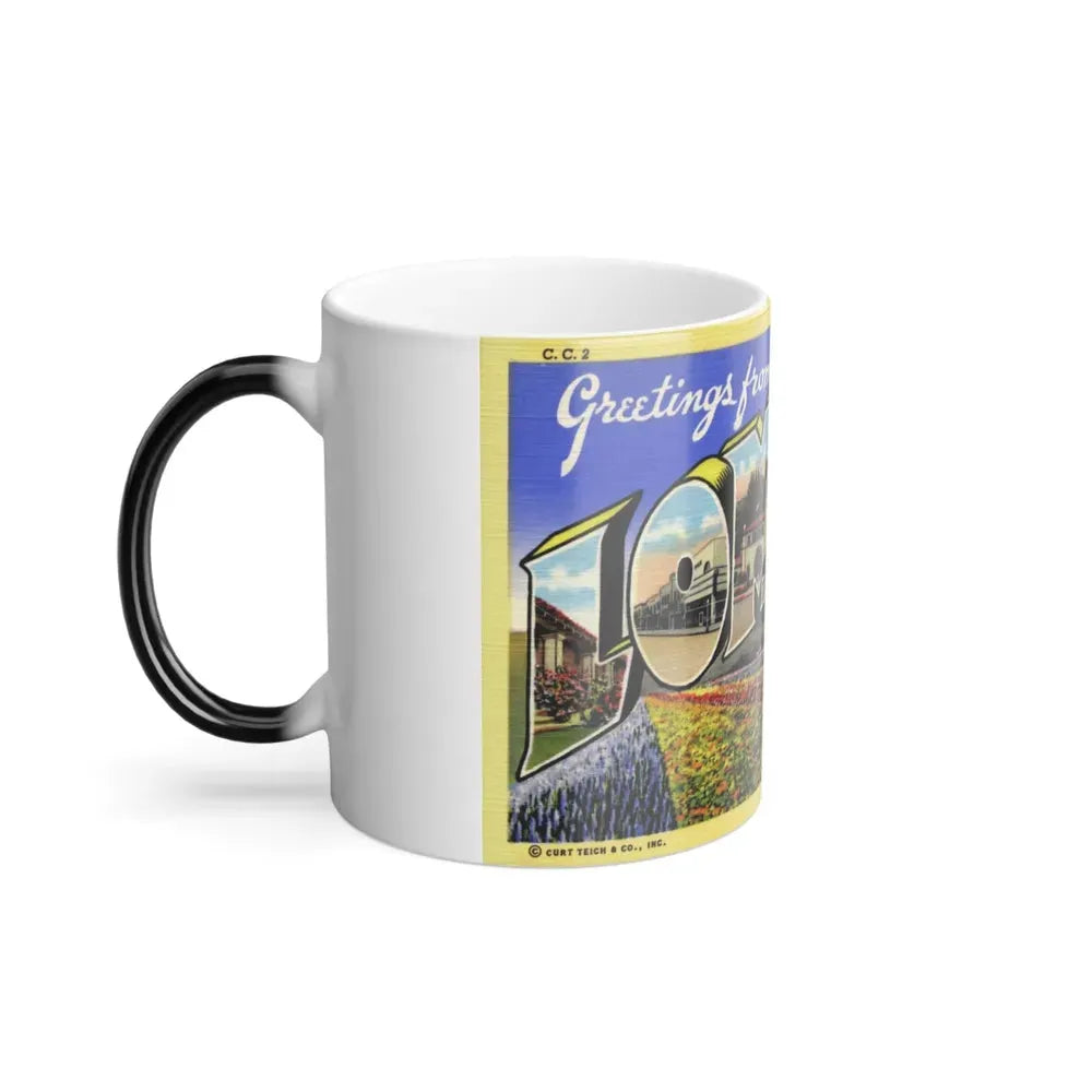 Greetings from Lompoc California (Greeting Postcards) Color Changing Mug 11oz - Go Mug Yourself