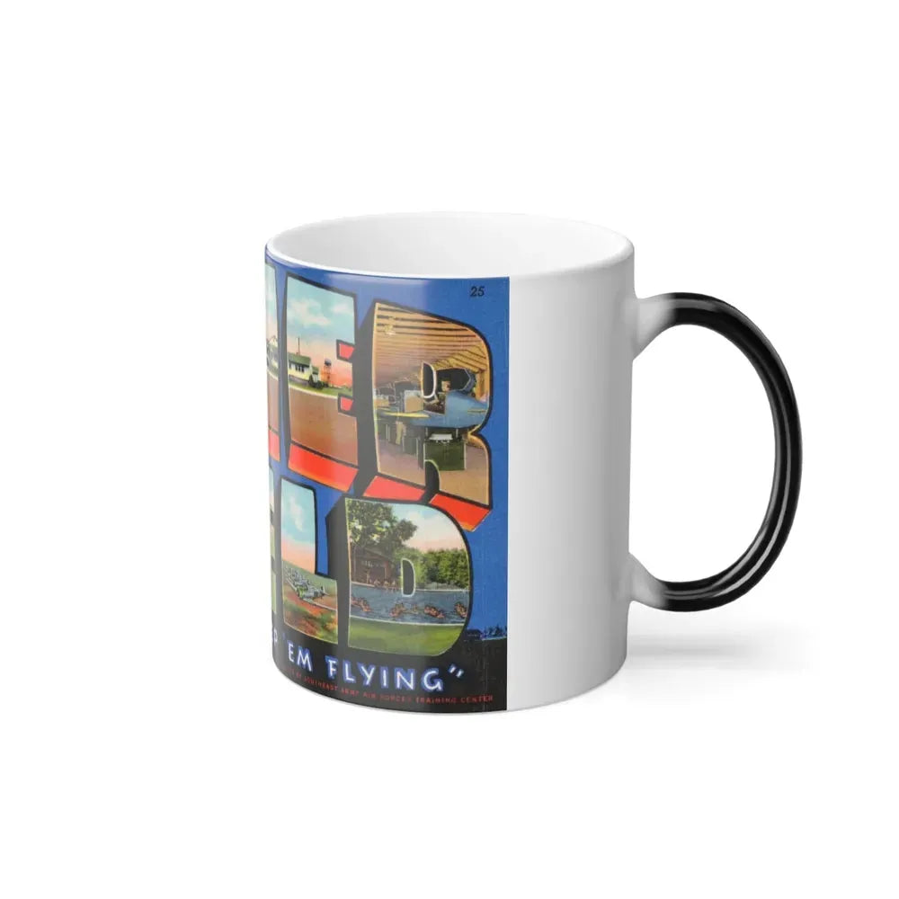 Greetings from Napier Field (Greeting Postcards) Color Changing Mug 11oz - Go Mug Yourself