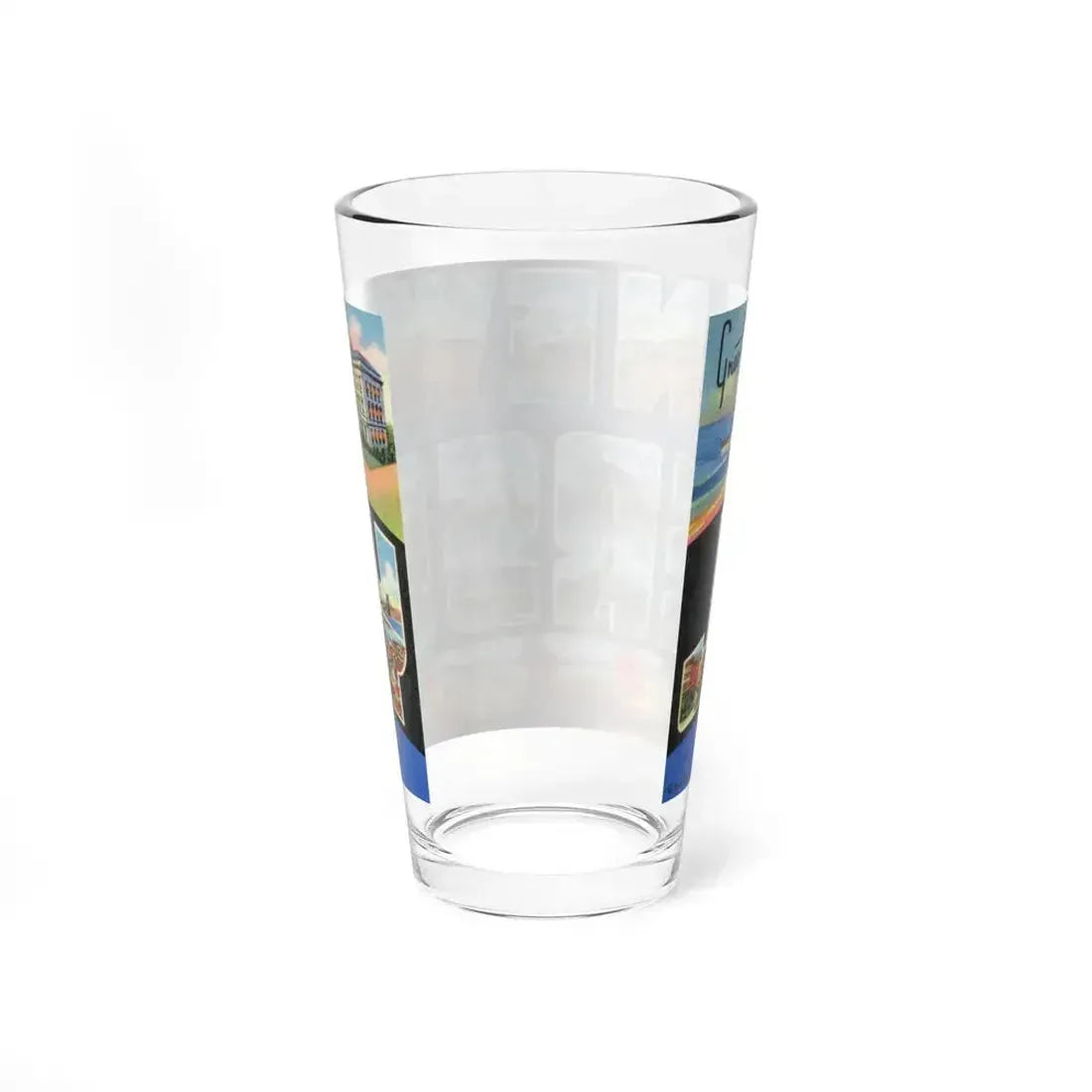 Greetings from New Jersey (Greeting Postcards) Pint Glass 16oz - Go Mug Yourself