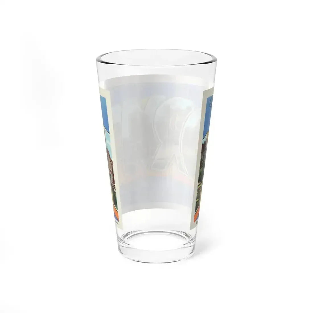 Greetings from Norman Oklahomas Naval Center (Greeting Postcards) Pint Glass 16oz - Go Mug Yourself