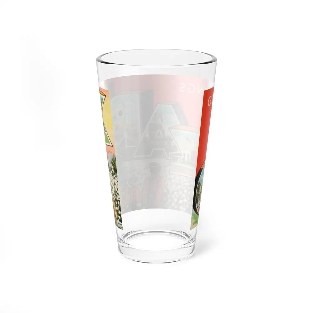Greetings from Ozark Ala (Greeting Postcards) Pint Glass 16oz-Go Mug Yourself