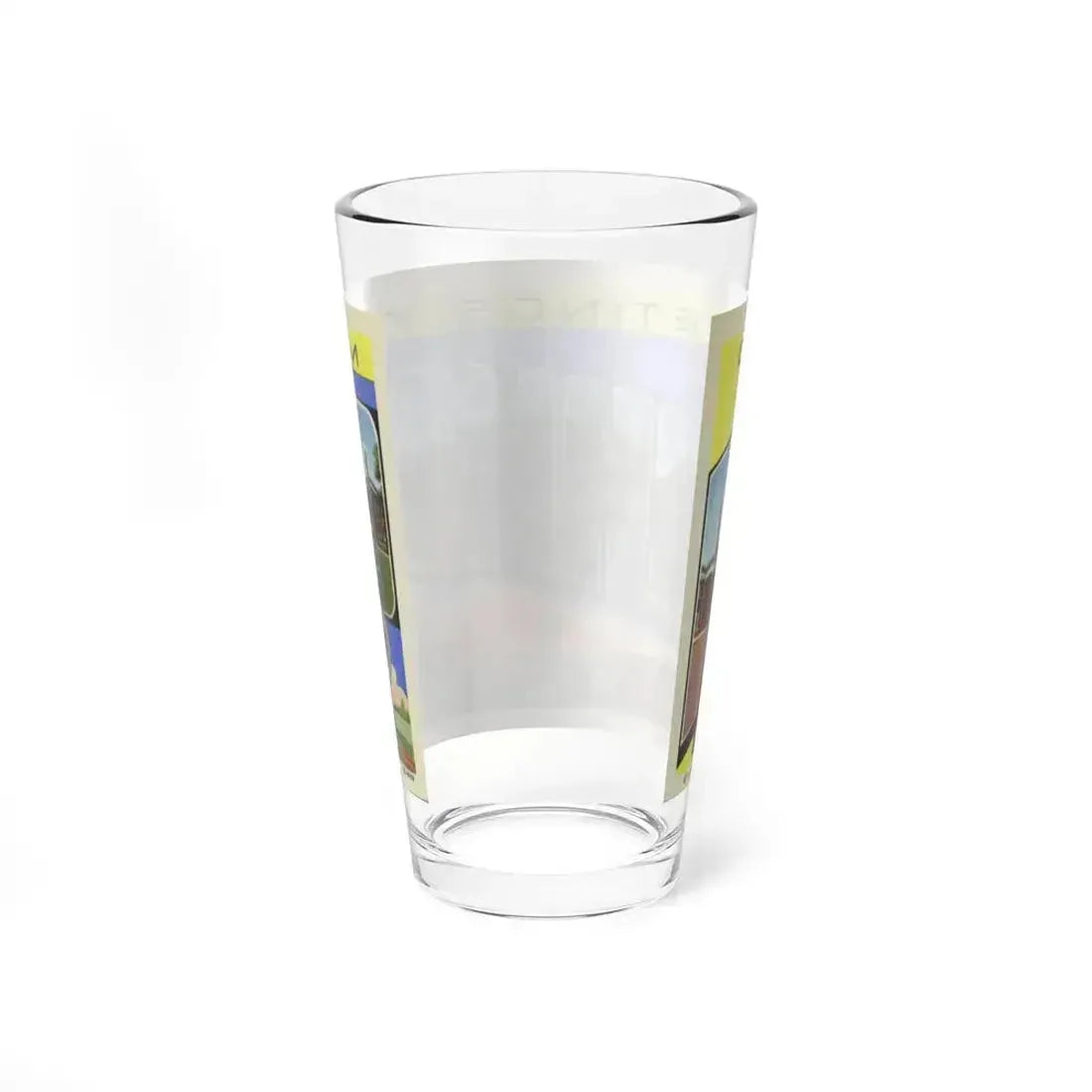Greetings from Richmond Indiana (Greeting Postcards) Pint Glass 16oz - Go Mug Yourself