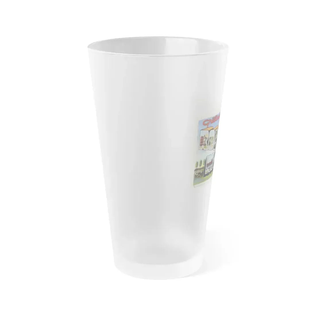 Greetings from Rocky Mount NC (Greeting Postcards) Frosted Pint Glass 16oz - Go Mug Yourself
