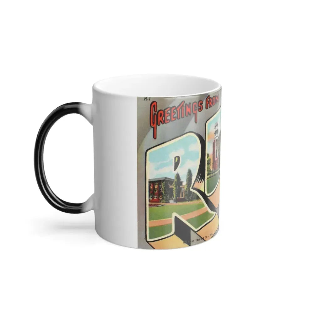 Greetings from Rome Ga (Greeting Postcards) Color Changing Mug 11oz - Go Mug Yourself