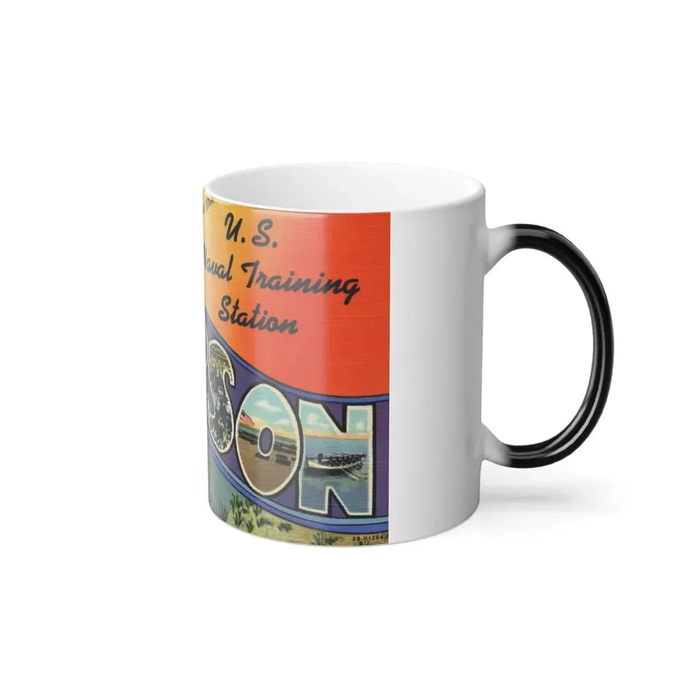 Greetings from Sampson NY (Greeting Postcards) Color Changing Mug 11oz - Go Mug Yourself