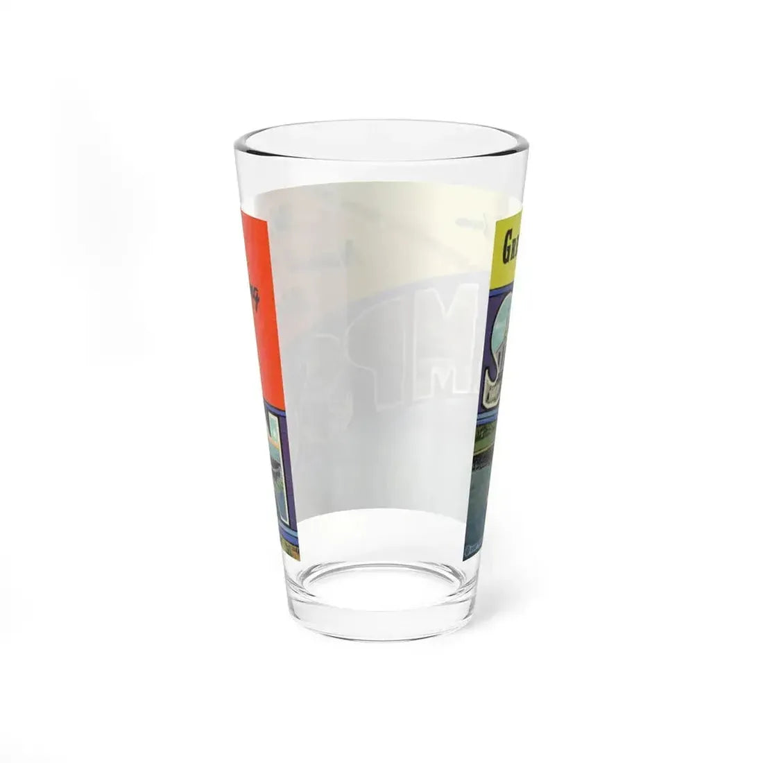 Greetings from Sampson NY (Greeting Postcards) Pint Glass 16oz - Go Mug Yourself