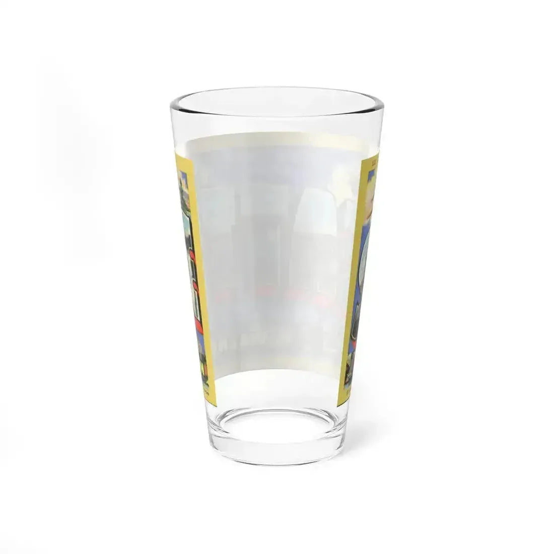 Greetings from Seattle Washington (Greeting Postcards) Pint Glass 16oz - Go Mug Yourself