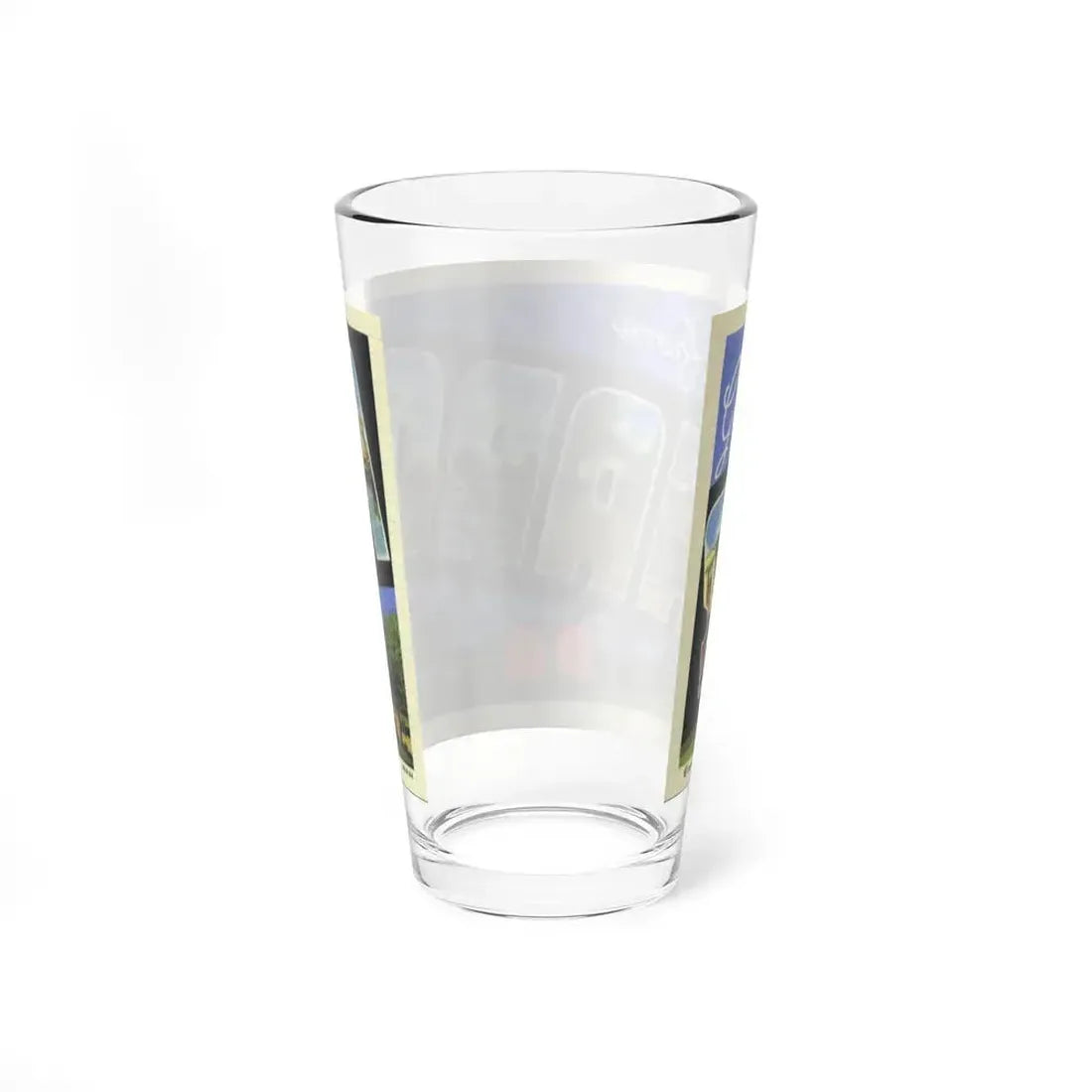 Greetings from Sharon PA (Greeting Postcards) Pint Glass 16oz - Go Mug Yourself