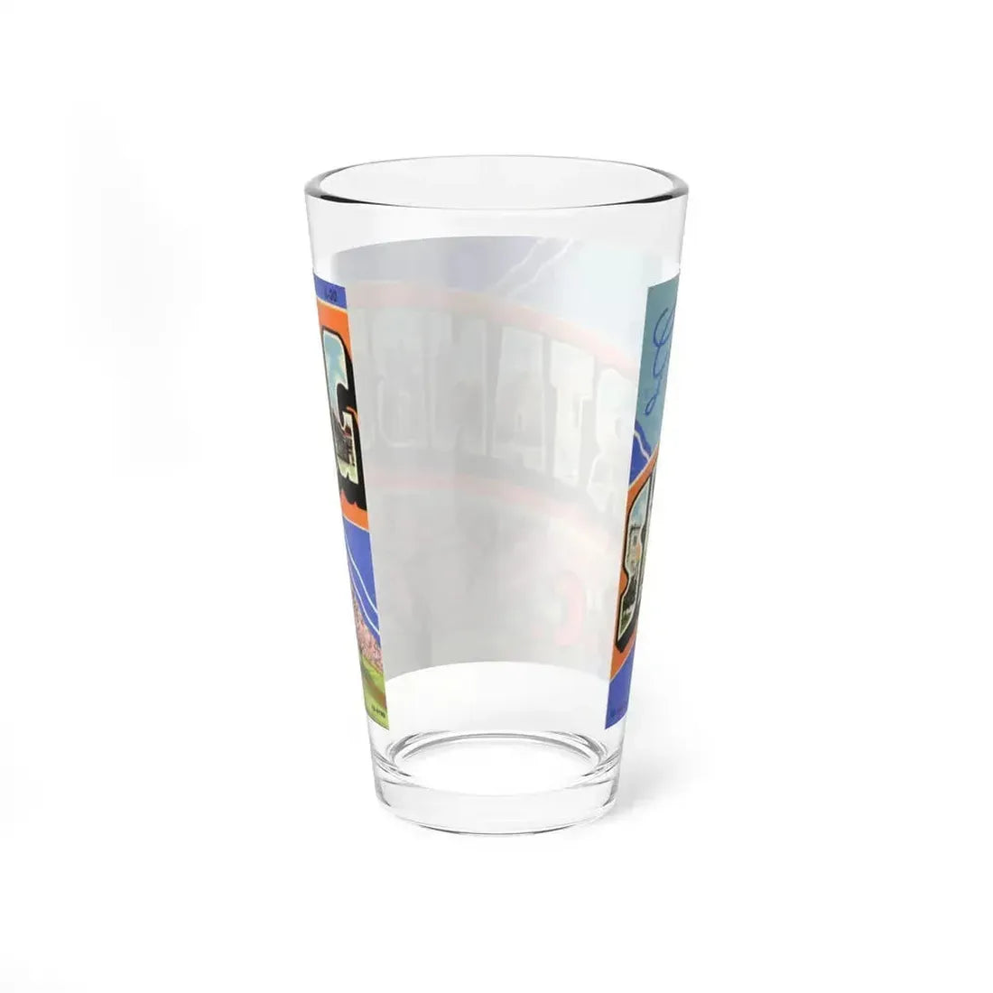 Greetings from Spartanburg SC (Greeting Postcards) Pint Glass 16oz - Go Mug Yourself