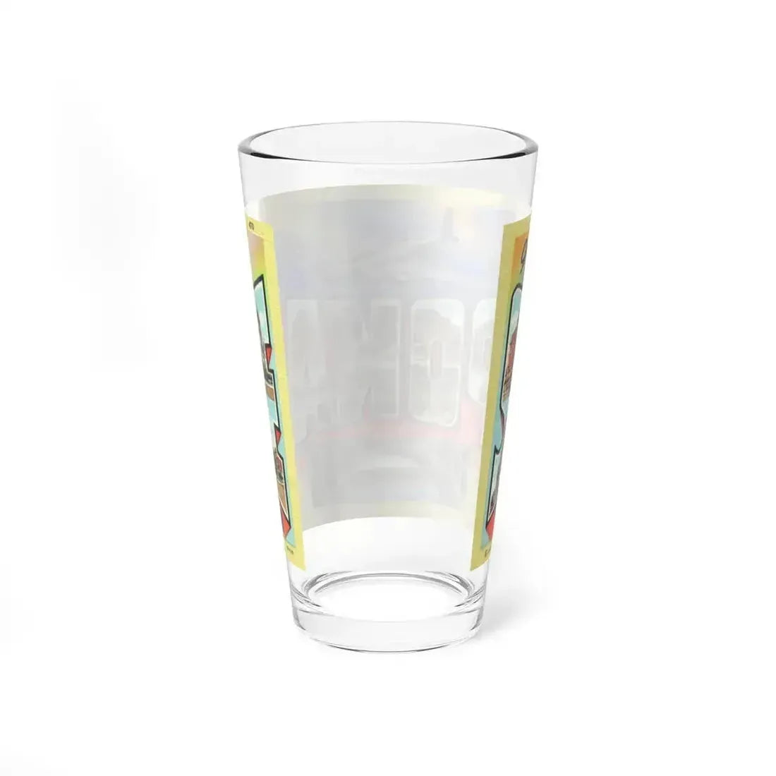 Greetings from Spokane Washington (Greeting Postcards) Pint Glass 16oz - Go Mug Yourself
