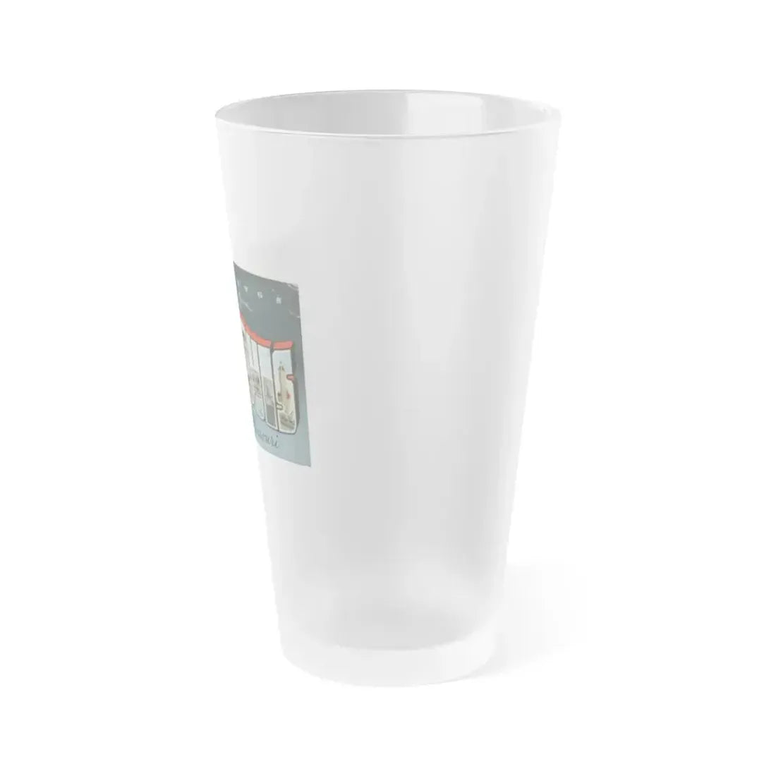 Greetings from St Louis Missouri (Greeting Postcards) Frosted Pint Glass 16oz - Go Mug Yourself