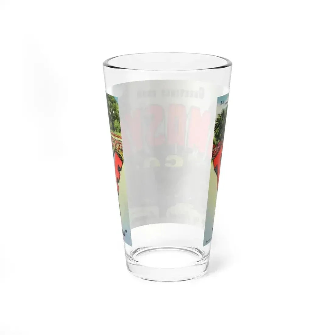 Greetings from Thomasville Ga (Greeting Postcards) Pint Glass 16oz - Go Mug Yourself