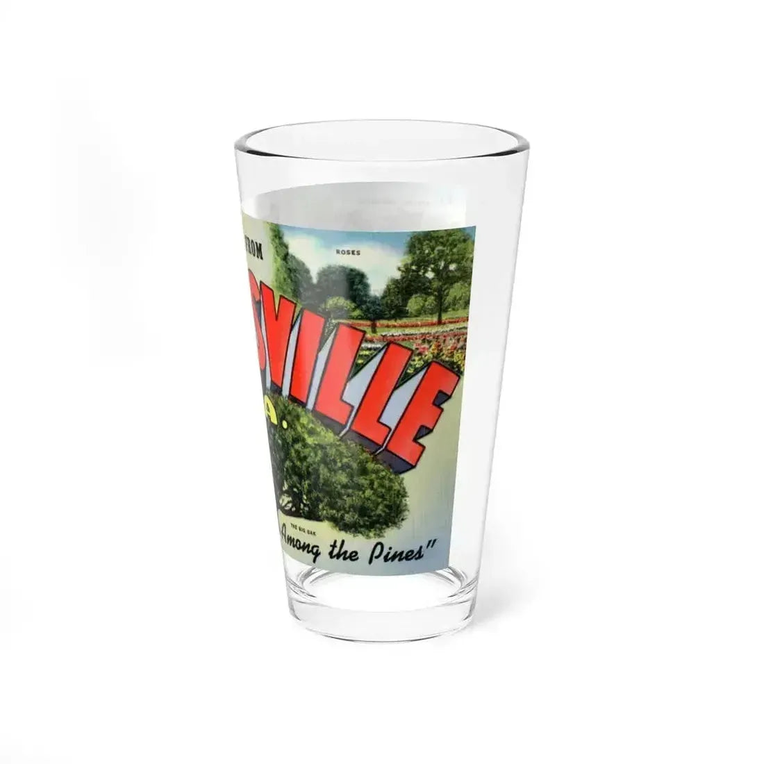 Greetings from Thomasville Ga (Greeting Postcards) Pint Glass 16oz - Go Mug Yourself