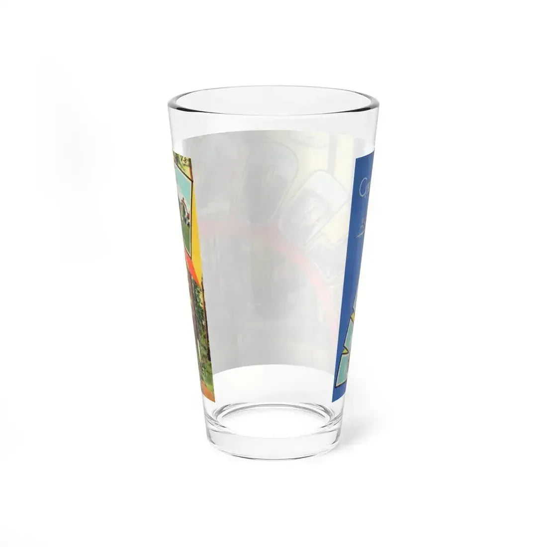 Greetings from Valdosta Ga (Greeting Postcards) Pint Glass 16oz - Go Mug Yourself