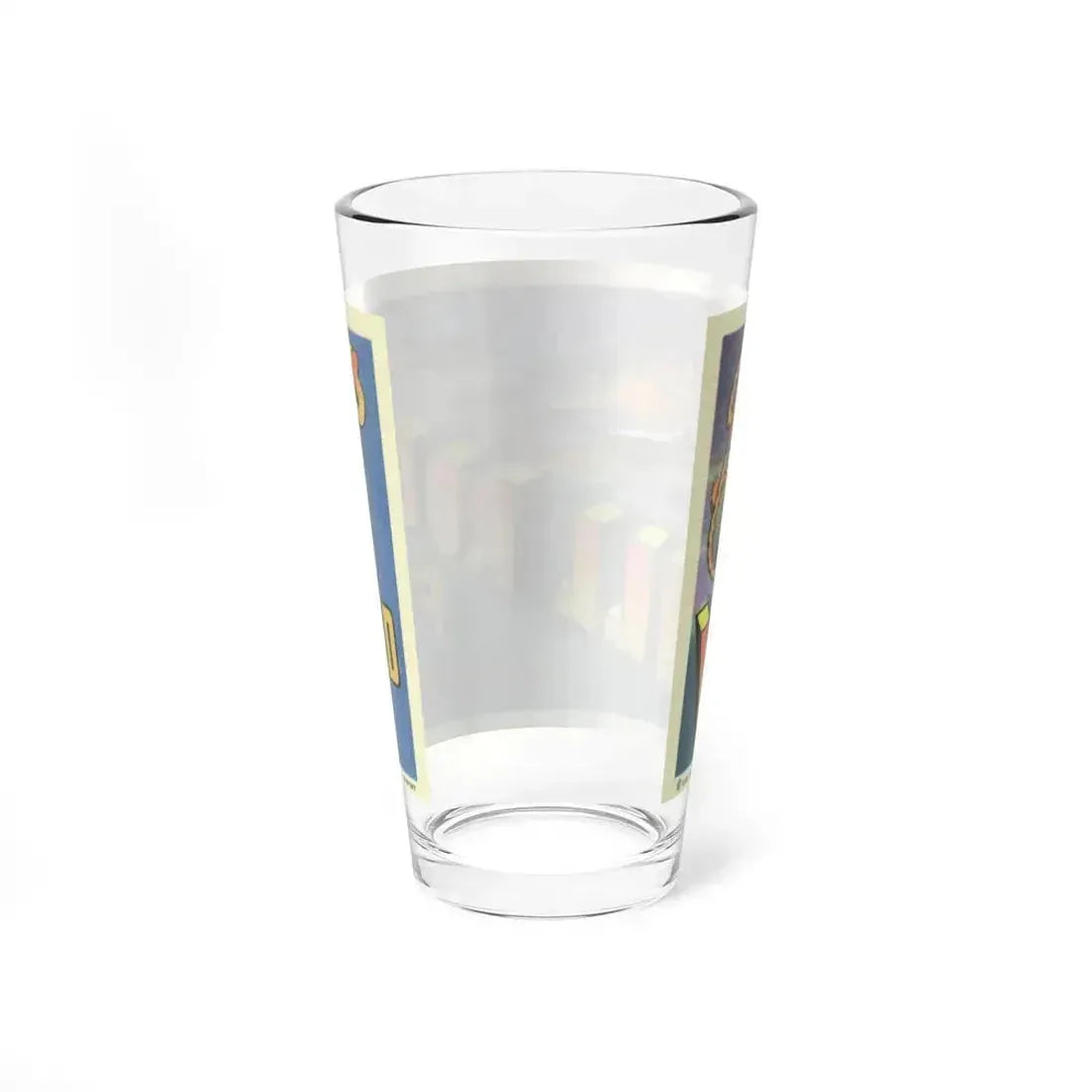 Greetings from Will Rogers Field Oklahoma (Greeting Postcards) Pint Glass 16oz - Go Mug Yourself