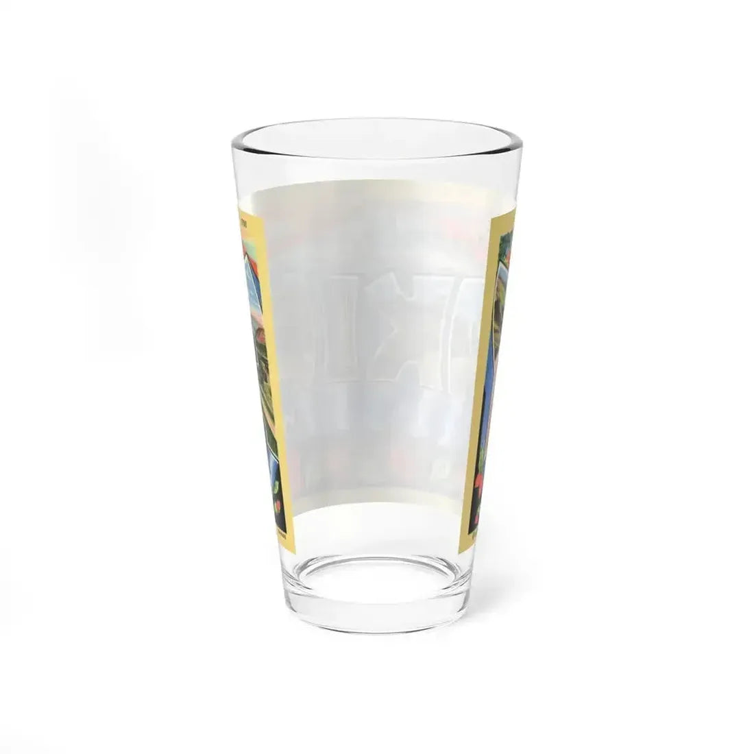 Greetings from Yakima Wash (Greeting Postcards) Pint Glass 16oz - Go Mug Yourself