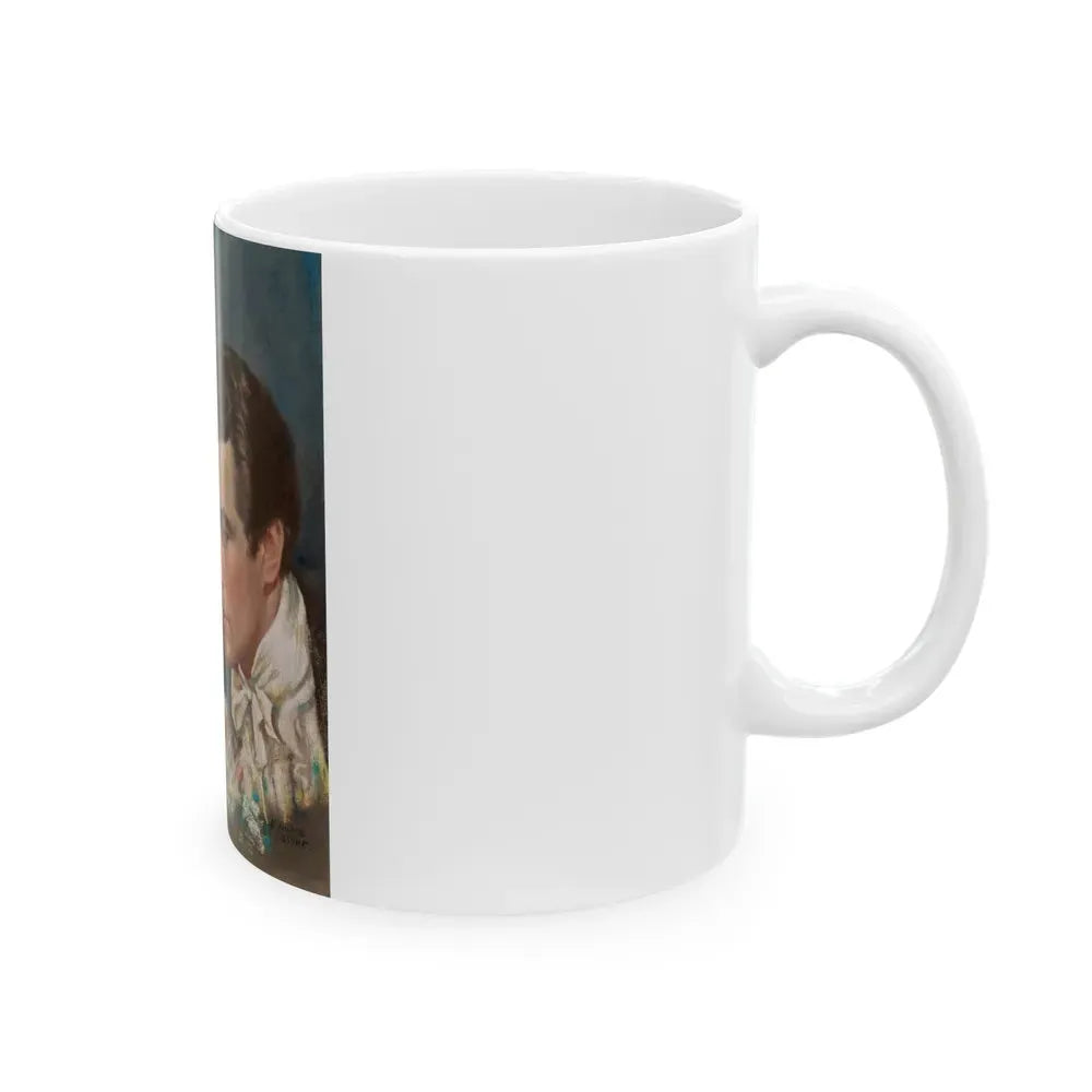 Greta Garbo and Robert Taylor, Movie Story Magazine cover, June 1937 - White Coffee Mug - Go Mug Yourself