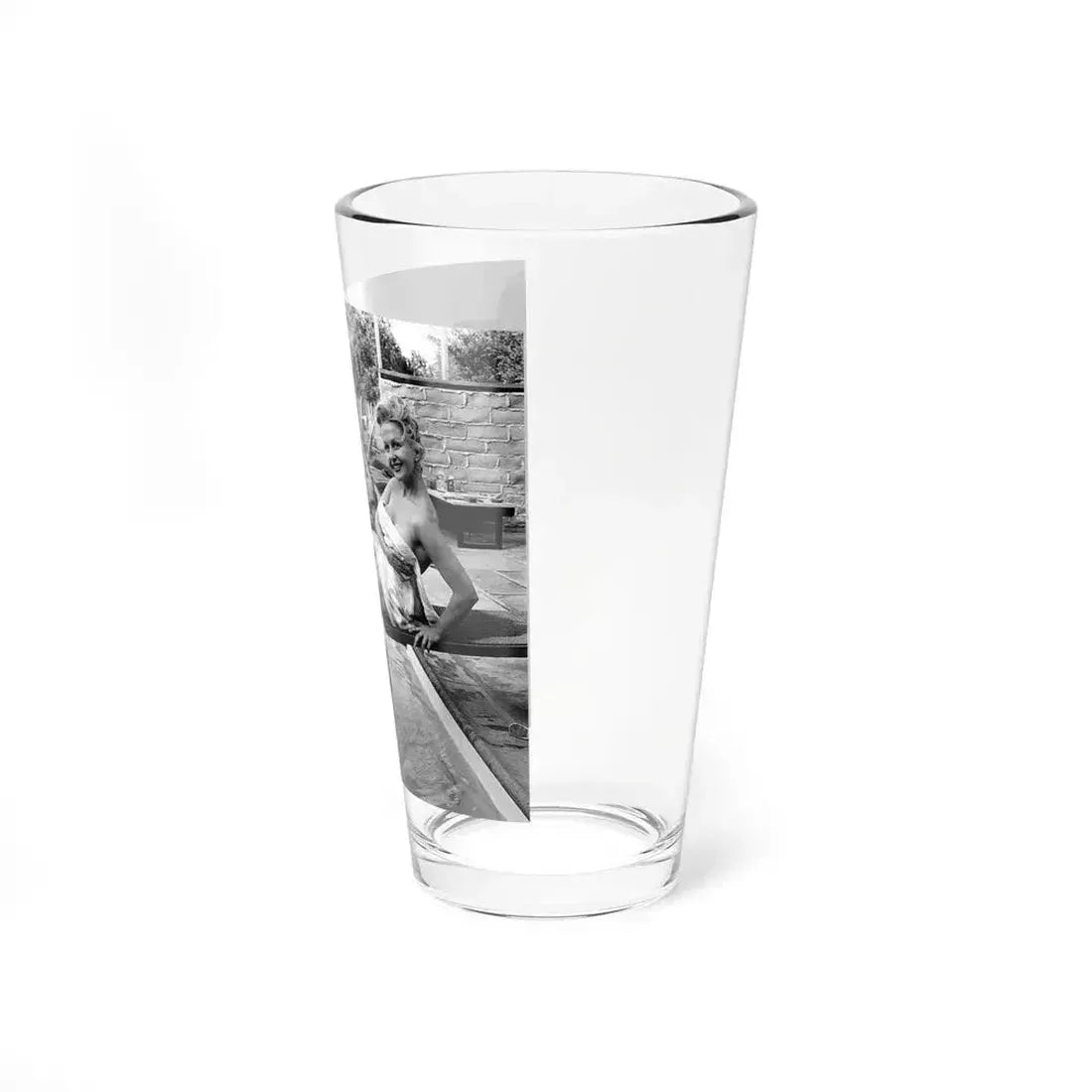 Greta Thyssen #101 (Vintage Female Icon) Pint Glass 16oz - Go Mug Yourself
