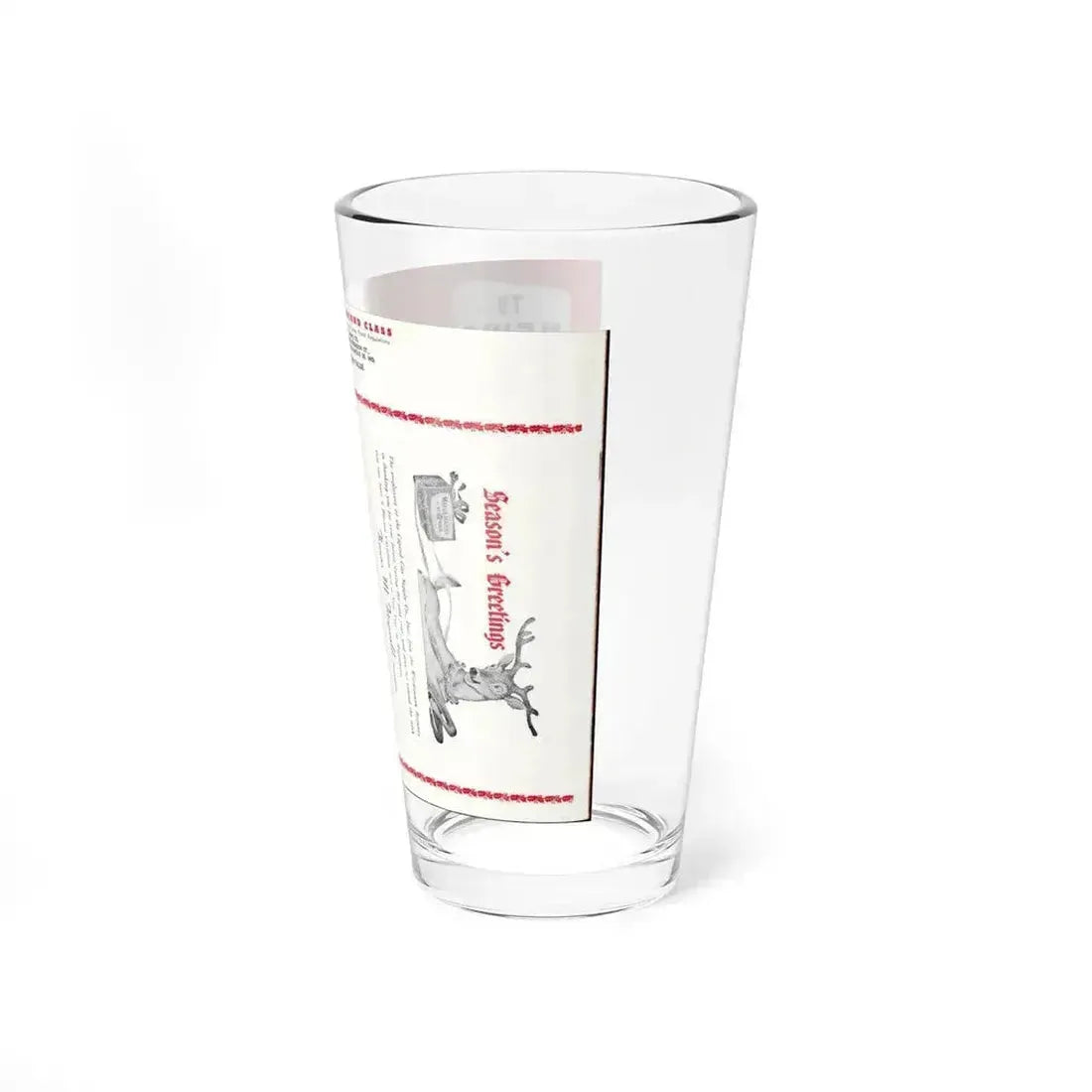 Greta Thyssen #118 (Vintage Female Icon) Pint Glass 16oz - Go Mug Yourself