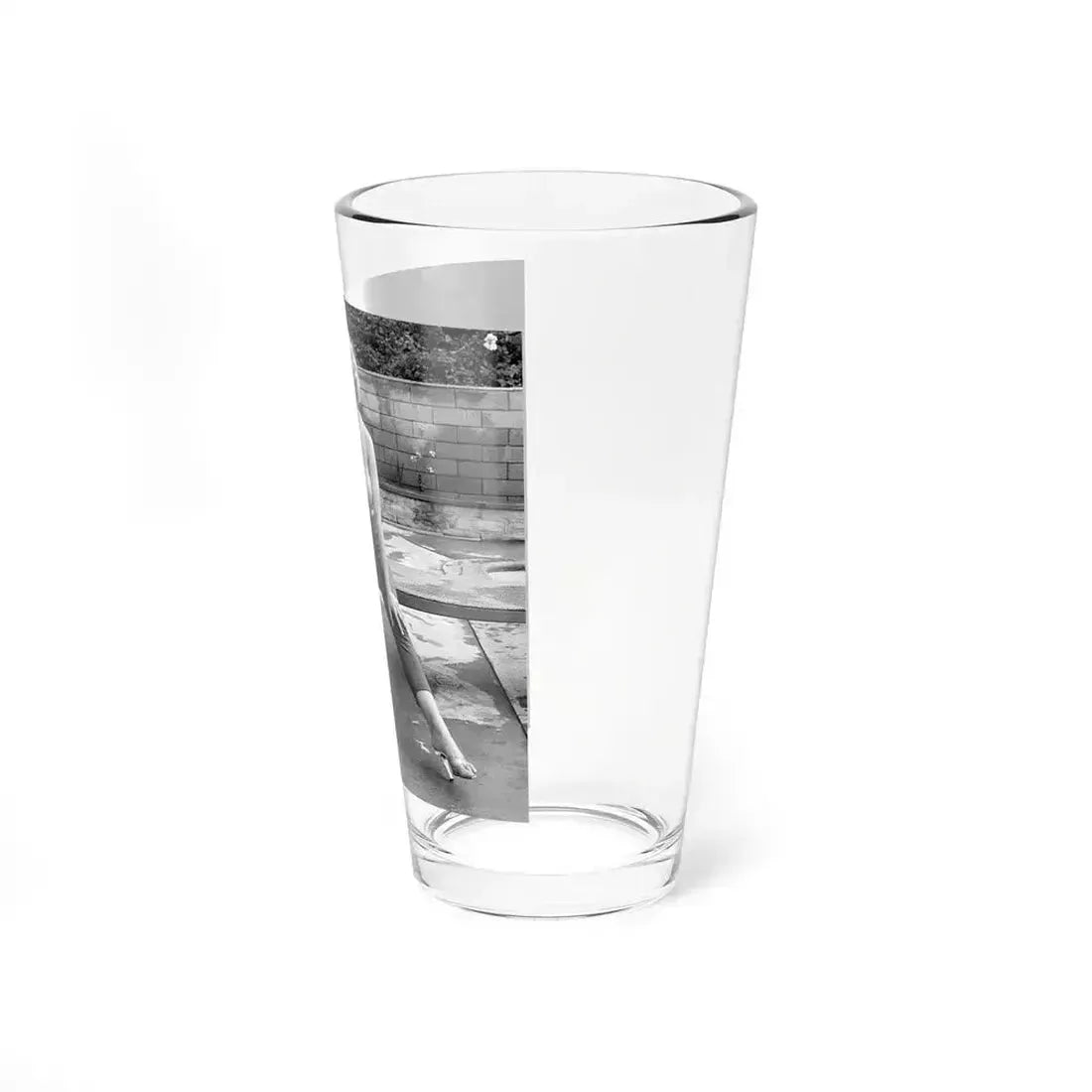 Greta Thyssen #51 (Vintage Female Icon) Pint Glass 16oz - Go Mug Yourself
