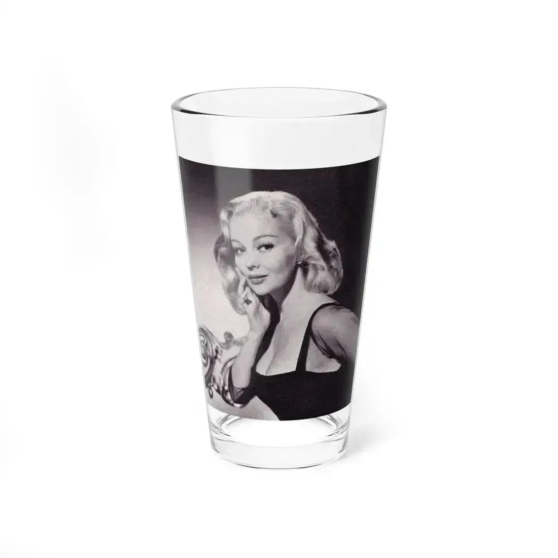 Greta Thyssen #54 (Vintage Female Icon) Pint Glass 16oz 16oz - Go Mug Yourself